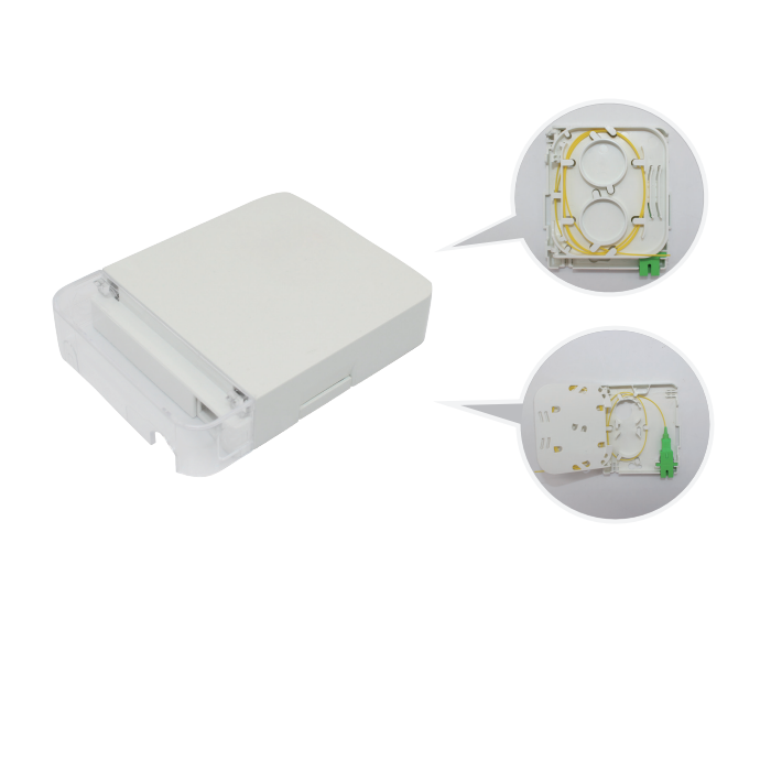 Bo&icirc;te &agrave; fibre optique simple